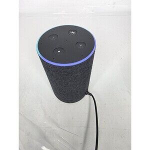 Amazon Echo 2nd Generation Wireless Smart Assistant Speaker - Charcoal Tested